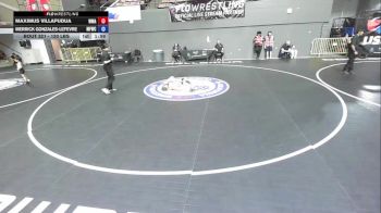70 lbs Cons. Round 2 - Maximus Villapudua, Wright Wrestling Academy vs Merrick Gonzales-Lefevre, McKinleyville Freestyle Wrestling Club