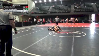 157 lbs 7th Place Match - Logan Hancey, Embry-Riddle (Ariz.) vs John Rudebaugh, Eastern Oregon University (OR)