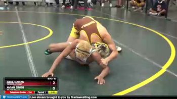 138 lbs Champ. Round 1 - Avian Singh, Victor Valley vs Abel Gaitan, Temecula Valley
