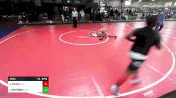 65 lbs Rr Rnd 3 - John Caven, Havre Wrestling Club vs Jeremiah Martinez, Pomona Elite