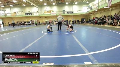 80 lbs Cons. Round 1 - Liam Ward, Terminator Wrestling Academy vs Silas Patton, NC Raider Wrestling