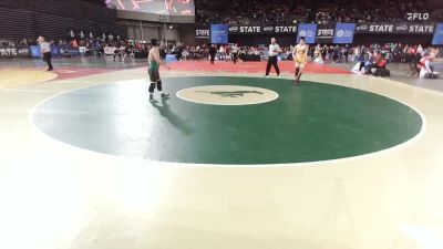 Boys 2A 126 lbs Cons. Round 2 - Eliseo Ortiz Lopez, Lynden vs Finn Jones, Sequim