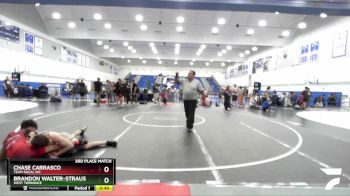 138 lbs 3rd Place Match - Chase Carrasco, Team SoCal WC vs Brandon Walter-Straus, West Torrance
