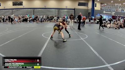 88 lbs Round 3 (4 Team) - Cole Palma, Ohio Gold vs Julian MCcrimmon, Warhawks Wrestling