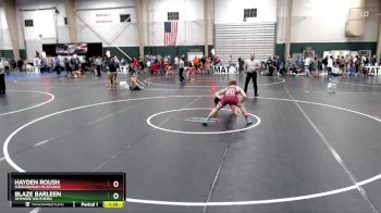 144 lbs Champ. Round 2 - Blaze Barleen, Wymore Southern vs Hayden Roush, Shenandoah Mustangs