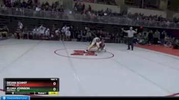 138 lbs Round 7 (8 Team) - Elijah Johnson, Hastings vs Devan Schmit, Norfolk