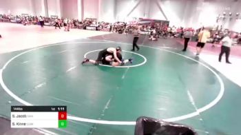 144 lbs Rr Rnd 2 - Spatola Jacob, Grindhouse WC vs Sebastian Kinne, Cobra Wrestling