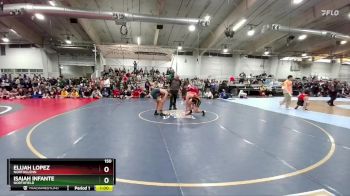 150 lbs Cons. Round 2 - Elijah Lopez, Northglenn vs Isaiah Infante, Northfield