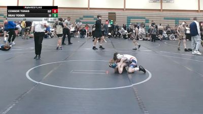 52 lbs Round 3 (8 Team) - Connor Yuhas, The Outsiders vs Beau Toder, Headhunters