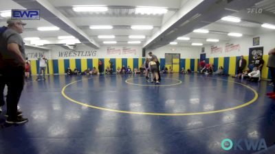 110 lbs Rr Rnd 2 - Logan Bentley, Woodland Wrestling Club vs Jeremy Lakes Jr, Midwest City Bombers Youth Wrestling Club