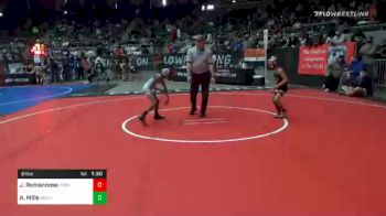 61 lbs Prelims - Jaegar Romannose, Prodigy WC vs Ariah Mills, Roundtree Wrestling Academy
