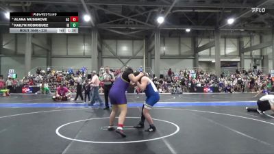 235 lbs Round 2 - Kailyn Rodriguez, Iola Kids vs Alana Musgrove, Ark City
