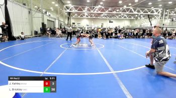 80 lbs Rr Rnd 2 - Jack Kahley, Brawler Elite Blue vs Logan Brickley, Orchard WC