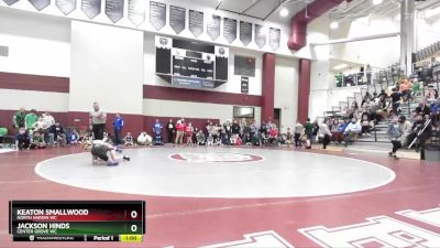 61-66 lbs Quarterfinal - Frank McGinley, Fighting Irish WC vs Elijah Reisetter, Red Hornets WC