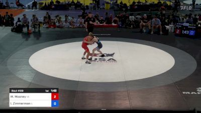 126 lbs Rnd Of 128 - Max Mooney, VA vs Isaac Zimmerman, IL