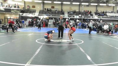 132 lbs 5th Place - Skye Raczkowski, Narragansett vs Kasanna Sihavong, Toll Gate