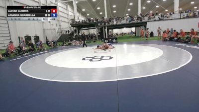135 lbs Aliyah Guerra, Illinois vs Arianna Sbardella, Michigan