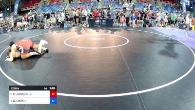 285 lbs Rnd Of 32 - Carter Johnson, ND vs Dustin Dodd, OH