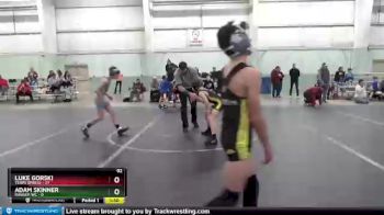 92 lbs Round 3 (8 Team) - Luke Gorski, Terps Xpress vs Adam Skinner, Ranger WC