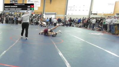 150 lbs Round Of 32 - Brock Gagnon, Caribou vs Troy Torres-Morey, Windham