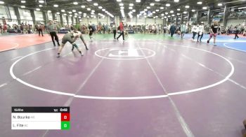 152 lbs Consi Of 16 #1 - Noah Bourke, MO vs Logan Fite, NC