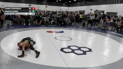 90 lbs Quarterfinals (8 Team) - Marcos Gomez, Killer Elite vs Caden Cooperman, The Outsiders Wrestling Club