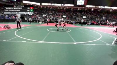 84 lbs Champ. Round 1 - Christopher Price, STC2 vs Jackson Holman, PWCA