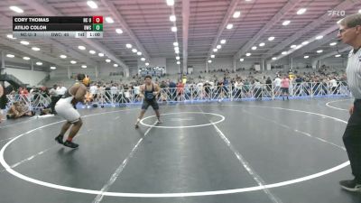 220 lbs Rr Rnd 1 - Cory Thomas, NC United Select - HSB vs Atilio Colon, Doughboy Black - HSB