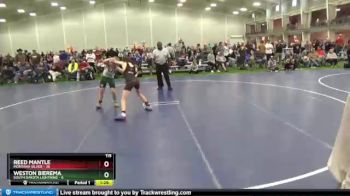 115 lbs Round 1 (6 Team) - Weston Bierema, South Dakota Lightning vs Reed Mantle, Montana Silver