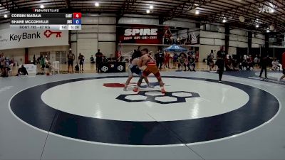 87 kg Cons. Round 3 - Corbin Maraia, Castleton RTC vs Shane McConville, Jackrabbit Wrestling Club