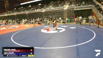 77 lbs 1st Place Match - Fischer Lewis, Thermopolis Wrestling Club vs Isiah Doane, Cody Wrestling Club