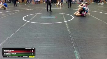 96 lbs Cons. Semi - Camden Hook, Unattached vs Kaine Lewis, Unattached
