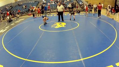 12U Boys - 63 lbs Cons. Round 5 - Hayzon Walker, Stallions Wrestling Club vs Mason Thome, Immortal Athletics WC