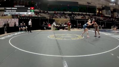 125 lbs Cons. Quarter - Brynn Ryan, Manchester Valley vs Triniti Green, Edgewood