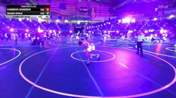 138 lbs Consi Of 16 #1 - Cameron Sisneros, Thunder Basin vs Isaiah Ayala, Garden City Wrestling Club