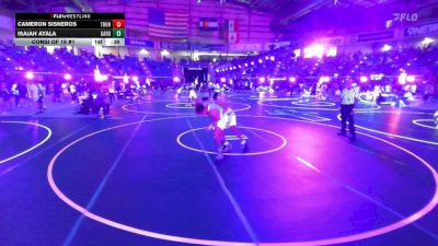 138 lbs Consi Of 16 #1 - Cameron Sisneros, Thunder Basin vs Isaiah Ayala, Garden City Wrestling Club