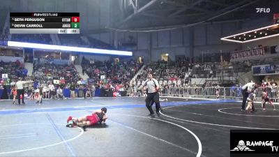 90 lbs Champ. Round 1 - Hadlee Riley, ElDorado vs Olivia Diffenbaugh, Mulvane