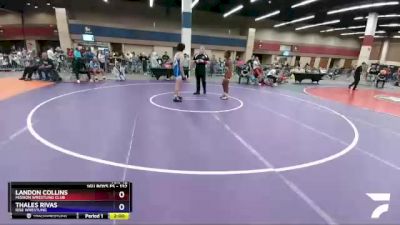 132 lbs Cons. Round 4 - Landon Collins, Mission Wrestling Club vs Thales Rivas, Rise Wrestling