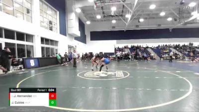 150 lbs Cons. Round 3 - Joshua Hernandez, Hesperia vs Jaiden Cubias, Valencia (Placentia)