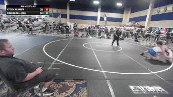 150 lbs Consi Of 32 #1 - Ayden Hunter, 208 Spartans vs Collin Calhoon, GALLARDO Wr Ac