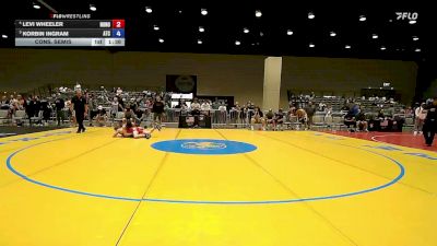 150 lbs Cons. Semis - Levi Wheeler, Norman North vs Korbin Ingram, Ardmore Takedown Club