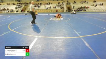 184B Rr Rnd 5 - Anders Thompson, Oklahoma vs Burk Blasius, South Dakota State