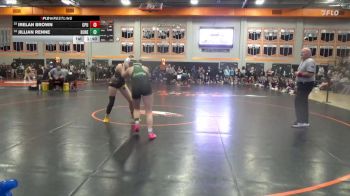140 lbs Champ. Round 1 - Irelan Brown, Center Point-Urbana vs Jillian Renne, Dubuque Hempstead
