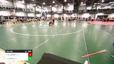 108 lbs Consi Of 16 #2 - Andy Lichter, MacArthur vs Jacob Hurd, New Hartford-sv-up