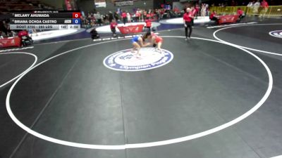 115 lbs 7th Place Match - Melany Ahumada vs Briana Ochoa Castro, Alisal High School Wrestling
