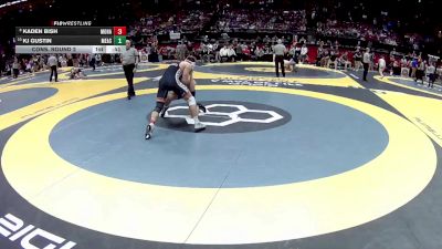 D3-175 lbs Cons. Round 2 - KJ Gustin, Miami East vs Kaden Bish, Mohawk