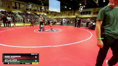 86 lbs Round 1 - Avery Rogerson, Carlsbad Legacy vs Skylar Azziz, Granite Wrestling Club