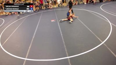 105 lbs Cons. Semis - Micah Donahue, No Nonsense Wrestling vs Lincoln Schulz, MN Elite