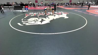 145 A Champ. Round 1 - Desza Munson, Chadron State vs Desiree Jones, Menlo College