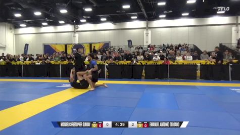 Emanuel Antonio Delgado vs Michael Christopher Sunday 2024 World IBJJF Jiu-Jitsu No-Gi Championship